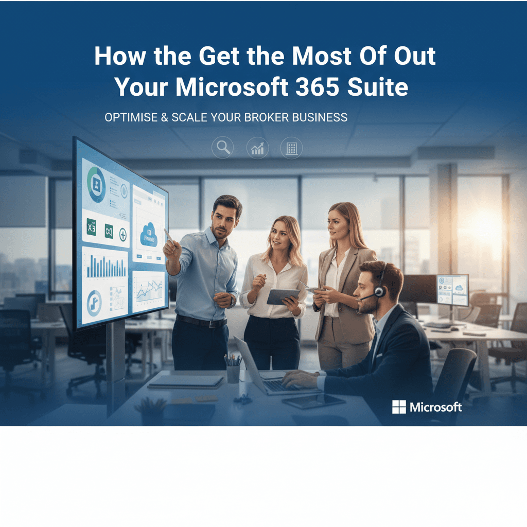 How to Get the Most Out of Your Microsoft 365 Suite to Optimise and Scale Your Broker Business